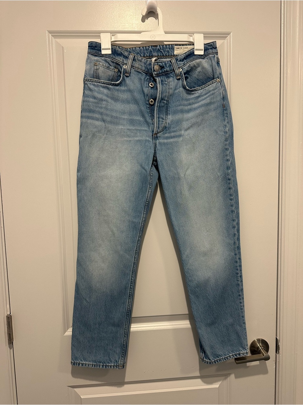 rag & bone Nina high-rise ankle cigarette jeans